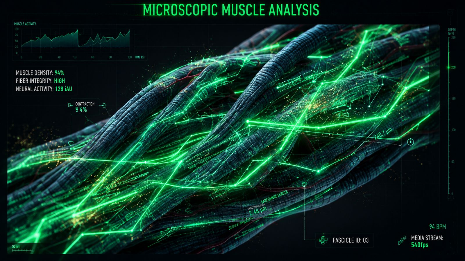 Análise de biomarcadores musculares